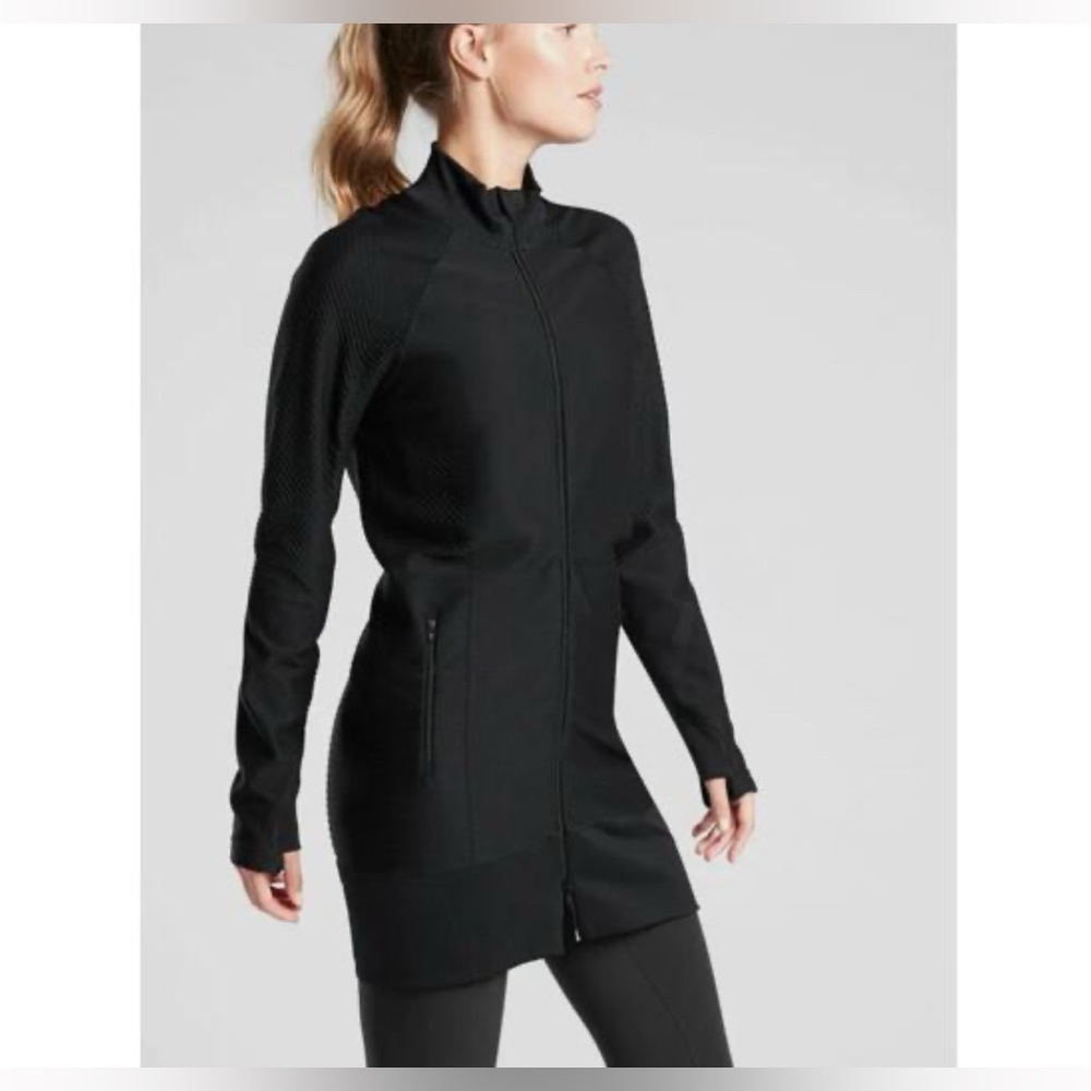 Athleta Rye Lightweight Full Zip Jacket Size M - image 1